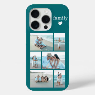 Modern Family 6 Photo Teal iPhone 15 Pro Case