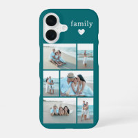 Modern Family 6 Photo Teal