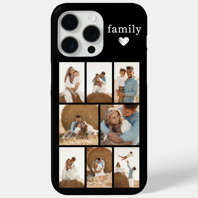 Modern Family 8 Photo Black Case-Mate iPhone Case (Back)