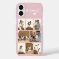 Modern Family 8 Photo Blush Pink