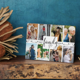 Modern Family 8 Photo Keepsake Plaque