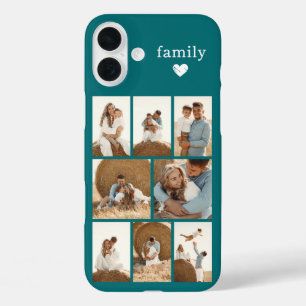 Modern Family 8 Photo Teal iPhone 16 Plus Case