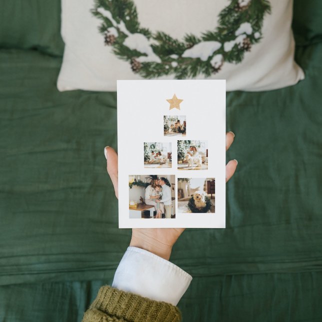 Modern Family Christmas Tree Photo With Star (Creator Uploaded)