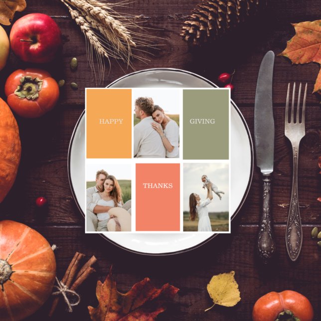 Modern Family Collage Photo | Happy Thanksgiving (Creator Uploaded)