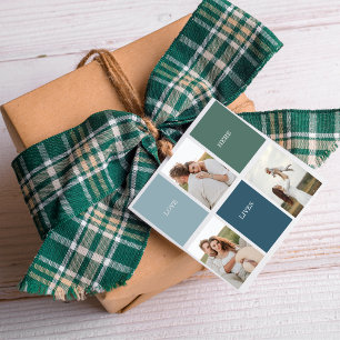 Modern Family Collage Photo   Love Live Here  Favour Tags