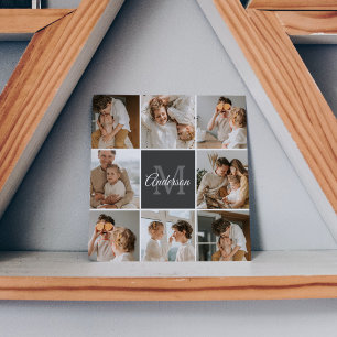 Modern Family Collage Photo & Personalised Gift