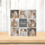 Modern Family Collage Photo & Personalised Gift Wooden Box Sign<br><div class="desc">Capture the heartwarming moments of your modern family in a beautifully crafted collage photo. Celebrate the laughter, love, and cherished memories with this personalised masterpiece, available exclusively on Zazzle. Create a stunning montage that encapsulates the essence of your unique family dynamic – from milestone celebrations to everyday adventures. Crafted with...</div>