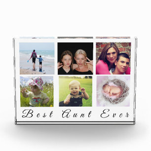 Modern Family Collage With 6 Photos Best Aunt Ever