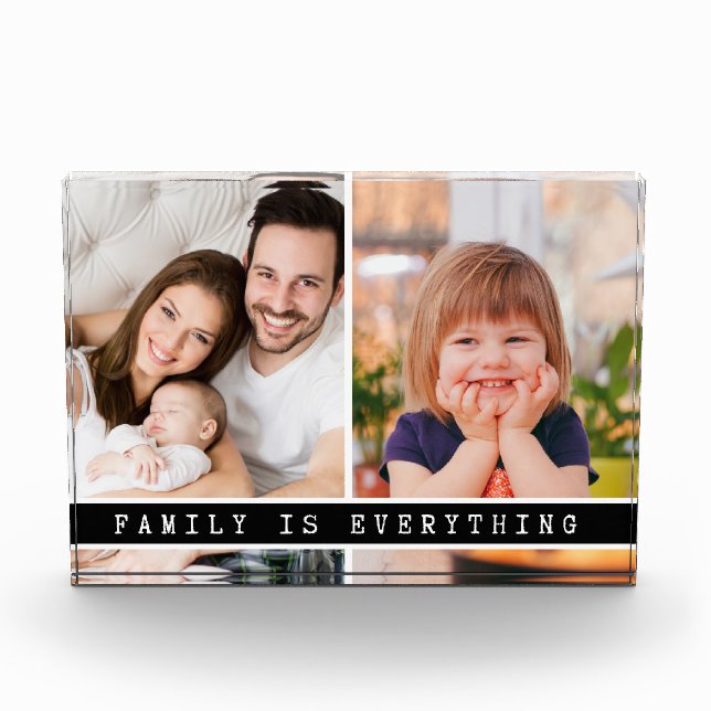 Modern Family Is Everything Quote 2 Collage  Photo Block (Front)