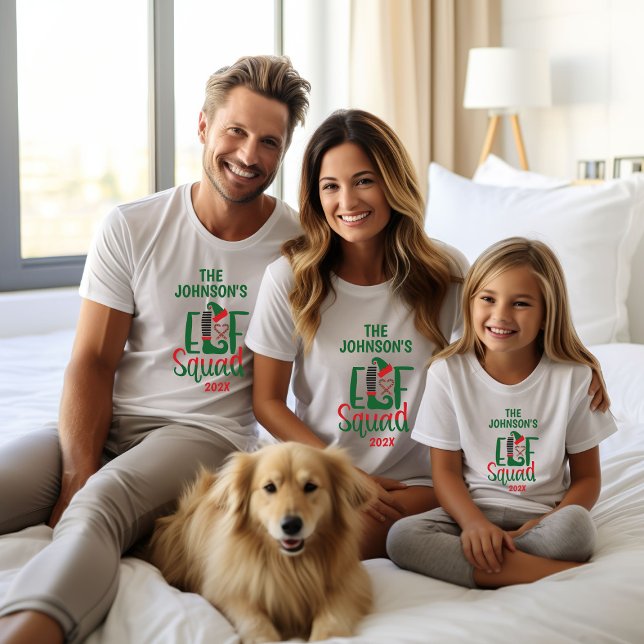 Modern Family Matching Elf Squad Christmas T-Shirt (Creator Uploaded)