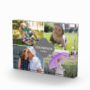 Modern Family name and Photos Grey Crest