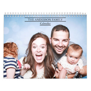 Modern Family photo 2026 Calendar
