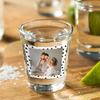 Modern Family Photo & Black Dots Beauty Gift