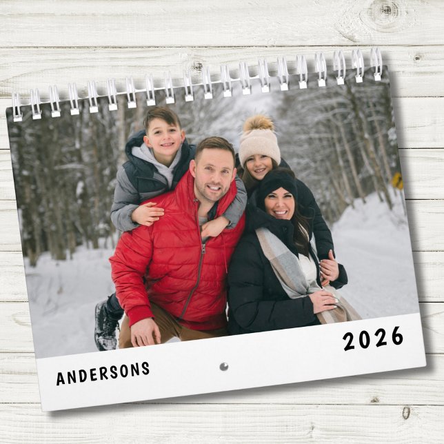 Modern Family Photo  Calendar (Creator Uploaded)
