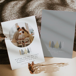 Modern Family Photo Christmas Card