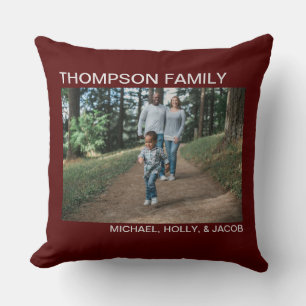 Modern Family Photo Cushion