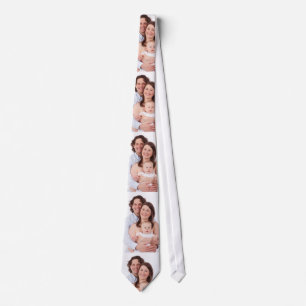 Modern Family Photo Custom Personalised Tie