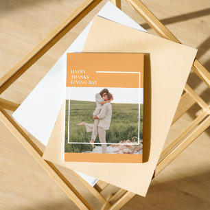 Modern Family Photo& Happy Thanksgiving Day Gift