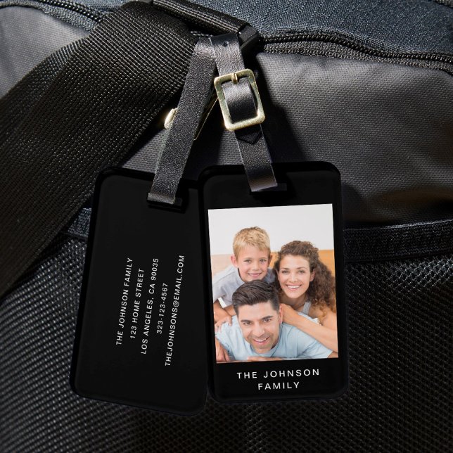 Modern Family Photo Luggage Tag (Modern Family Photo Luggage Tag)