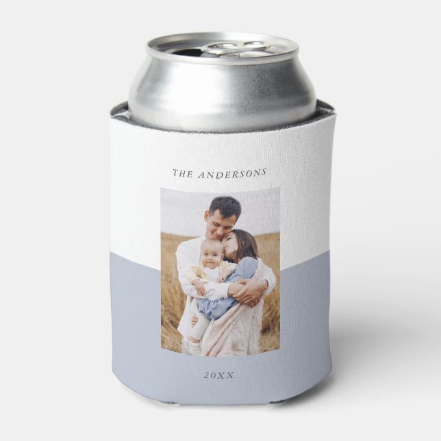 Modern Family Photo Personalised Can Cooler (Can Front)