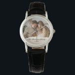 Modern Family Photo & Personalised Name Gift Watch<br><div class="desc">Modern Family Photo & Personalised Name Gift</div>