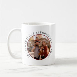 Modern Family Photo Quote Coffee Mug