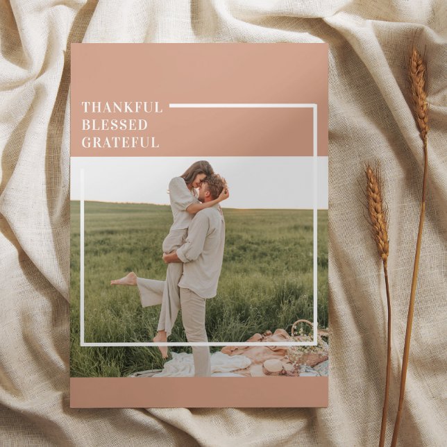 Modern Family Photo | Thankful Blessed Grateful  (Creator Uploaded)