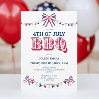 Modern Family Reunion BBQ 4th of July Summer Party