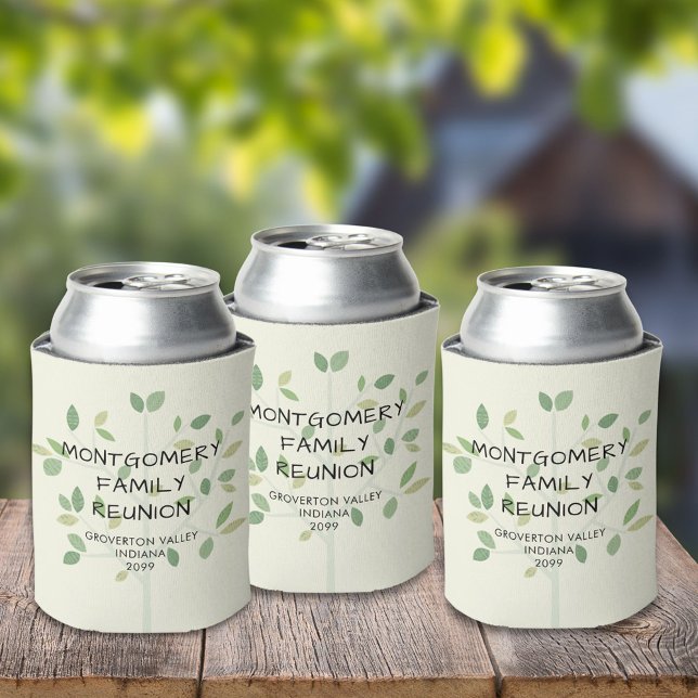 Modern Family Reunion Family Tree Can Cooler (Creator Uploaded)