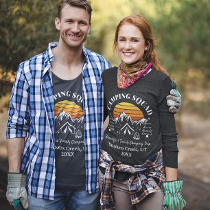 Modern Family Vacation Matching Grandma Camp T-Shirt