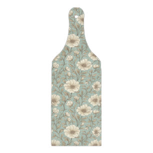 Modern Farmhouse Floral Cutting Board