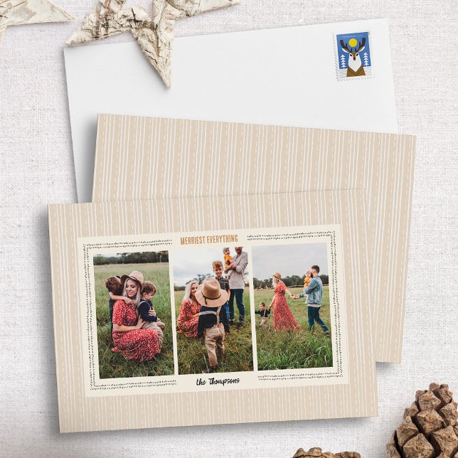 Modern Farmhouse Holiday Photo Card (Creator Uploaded)