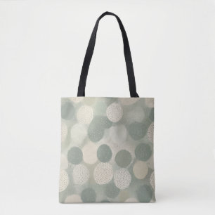 Modern Farmhouse Organic Dot Tote Bag