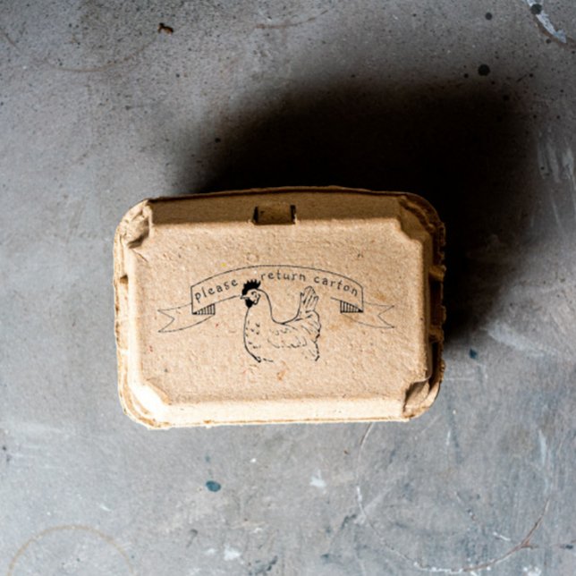 Modern Farmhouse Return Egg Carton Stamp (Creator Uploaded)