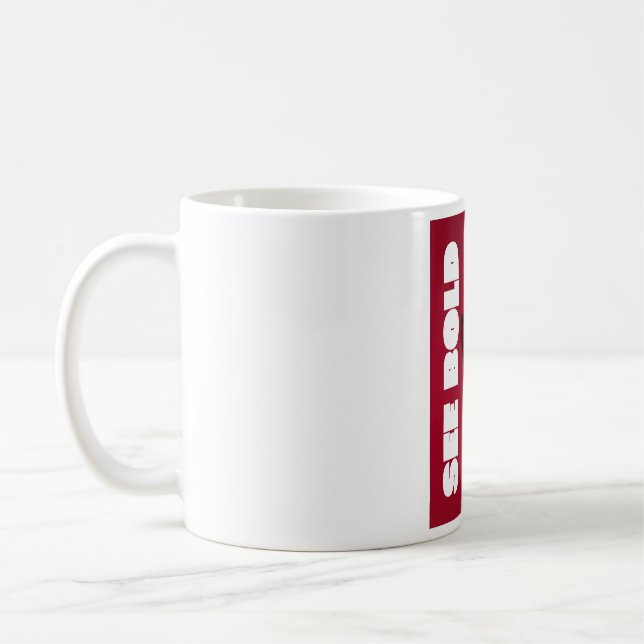 Modern Fashion Art Coffee Mug (Left)