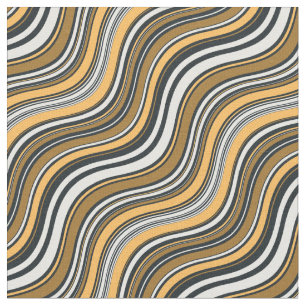 Modern fashion black and yellow marble elegant fabric