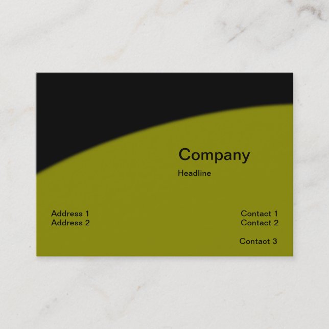 Modern Fashion Business Card (Front)