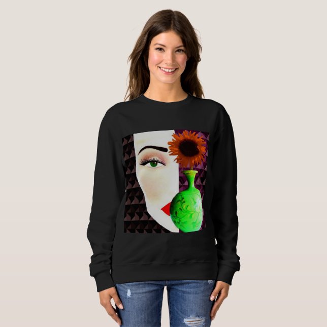 Modern Fashion Still Life Art Sweatshirt (Front Full)