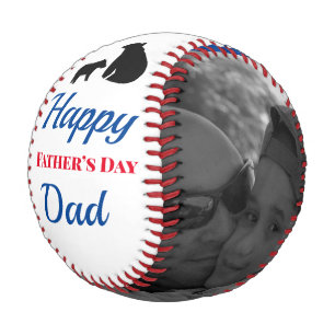 Modern Fathers Day Dad Photo Bear Baseball