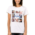 Modern | Fathers Day | Photo Collage T-Shirt