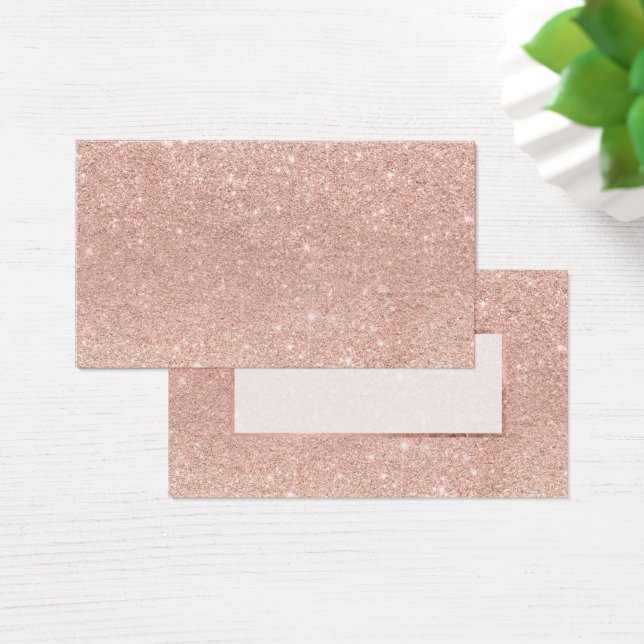 Modern faux rose gold glitter blush ombre 2 (Desk)
