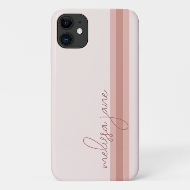 Modern Feminine iPhone Case (Back)