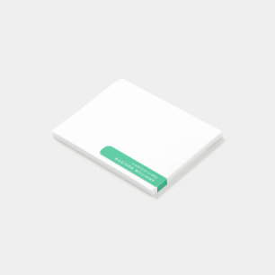 Modern Feminine Minimalist Simple  Post-it Notes