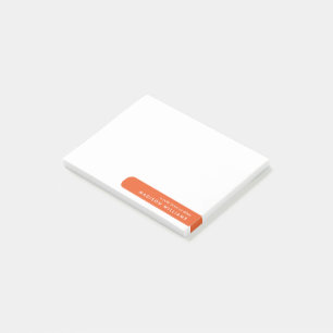 Modern Feminine Minimalist Simple  Post-it Notes