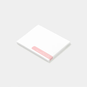 Modern Feminine Minimalist Simple Post-it Notes