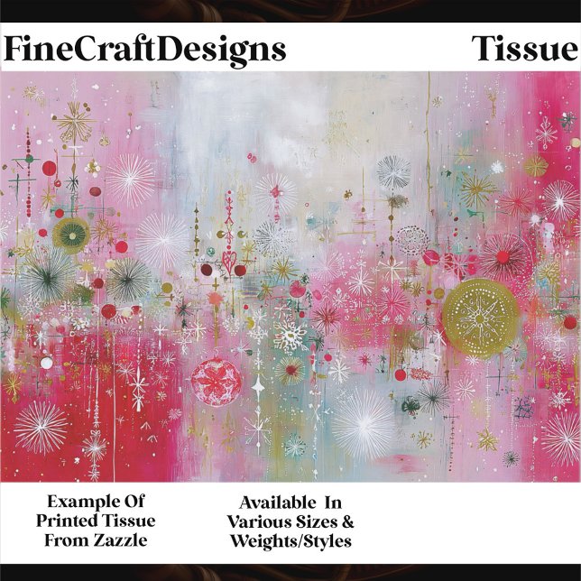 Modern Festive Starburst Background EP2 Decoupage Tissue Paper (Creator Uploaded)