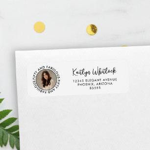 Modern Fifty and Fabulous Bold 50th Birthday Party