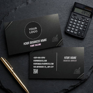 Modern Financial Advisor Card