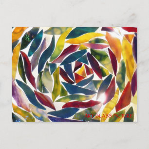 Modern Fine Art Glass Picture Card