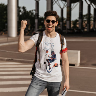 modern First Trip Around The Sun  T-Shirt